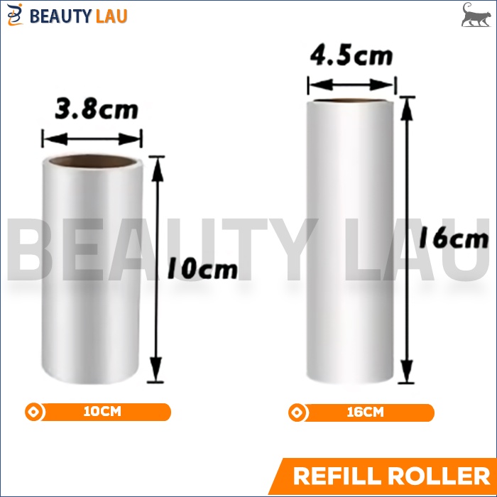 REFILL ROLLER PEMBERSIH BULU KUCING ANJING PET HAIR REMOVAL STICKY ROLL LINT ROLLER REFILL