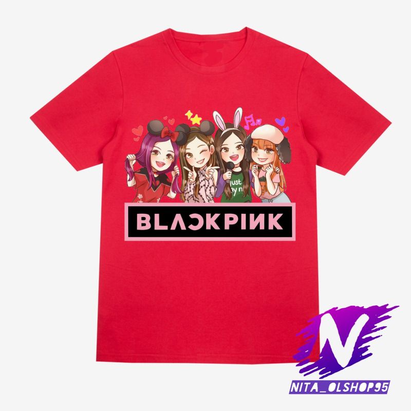 baju anak kaos anak blackpink