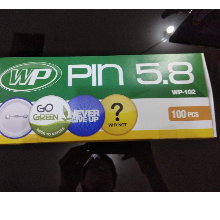 ♠ Bahan Baku Pin 58 Polos ♞