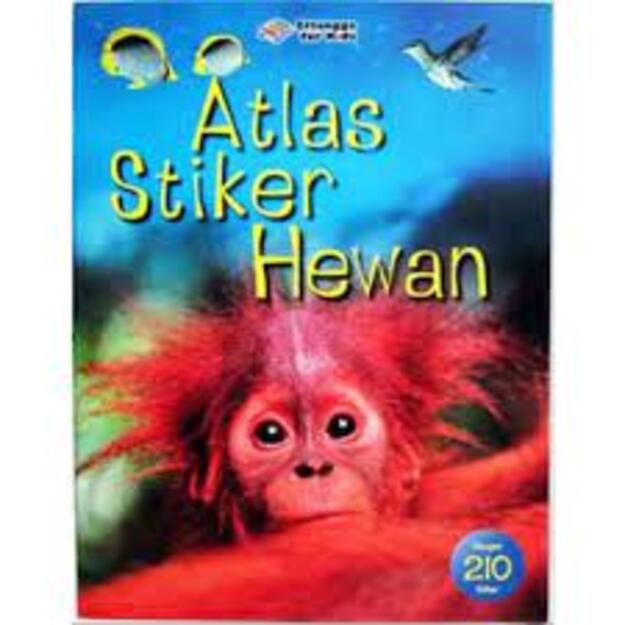 Erlangga For Kids - ATLAS STIKER HEWAN#