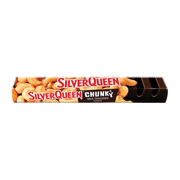 Promo Harga Silver Queen Chunky Bar Dark 100 gr - Shopee