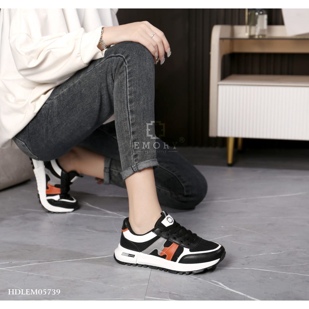 SEPATU SNEAKERS WANITA EMORY STYLE Marline HDLEMO 5739 MB