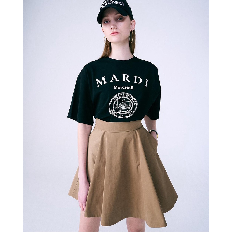 Mardi Univ Tee Black / White