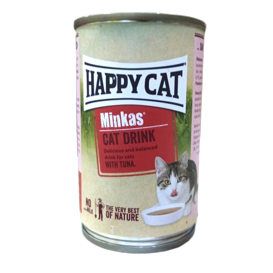 Happy Cat Minkas Cat Drink With Tuna Wet Food 135 ml Makanan Basah