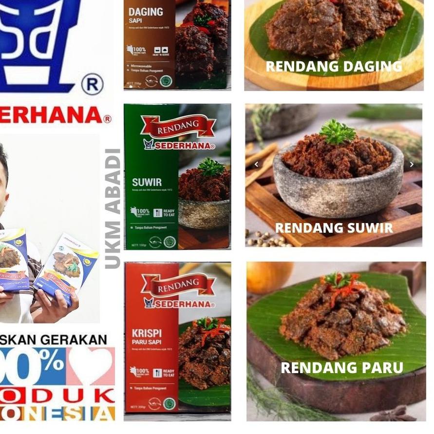 

➧ Rendang Daging Sapi RM Sederhana Halal ♪