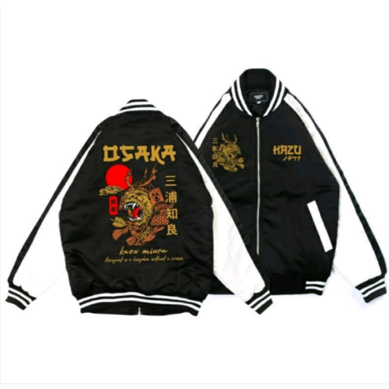 sukajan varsity vintage osaka jepang samurai