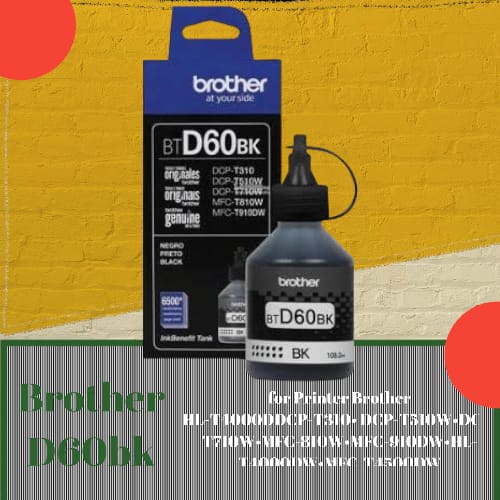 TINTA BROTHER BT D60BK ORIGINAL