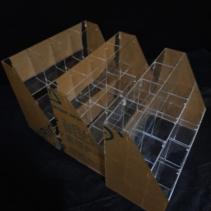 

Display Rak Pulpen Acrylic 3 Tingkat/Acrylic Tempat Alat Tulis