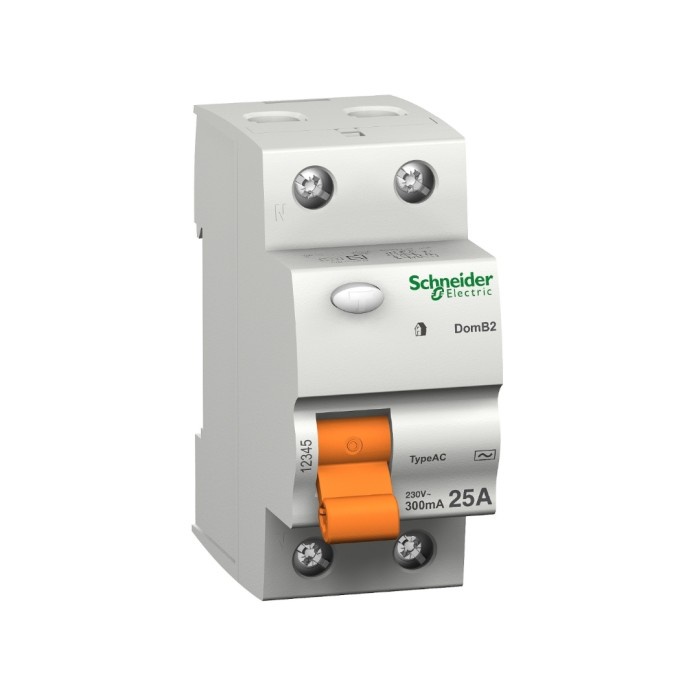 [Dom16792] Schneider Rccb / Elcb 2P 25A 300Ma