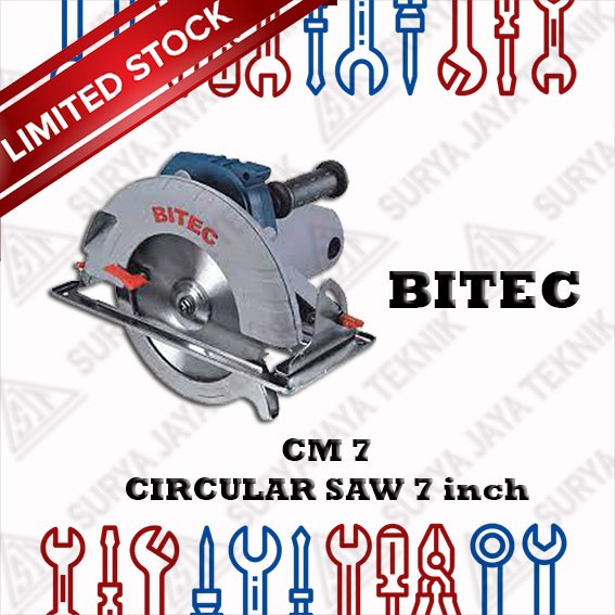 BITEC CM 7 CIRCULAR SAW 7 inch