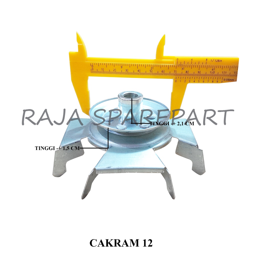 Cakram Pully Wash / Puli Motor Dinamo Pencuci Mesin Cuci AS 12MM (CK12)