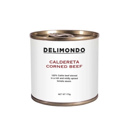 

DELIMONDO CALDERETA CORNED BEEF 175G KORNET KHAS FILIPINA