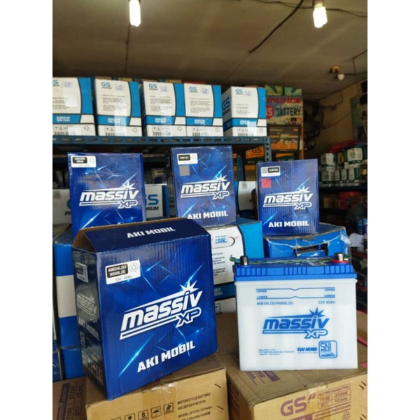 Aki mobil toyota kijang innova massiv xpns60ls aki basah