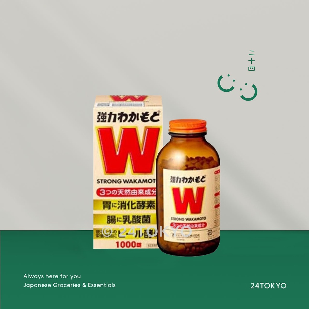 24Tokyo - Obat maag/ lambung/ pencernaan wakamoto strong 1000