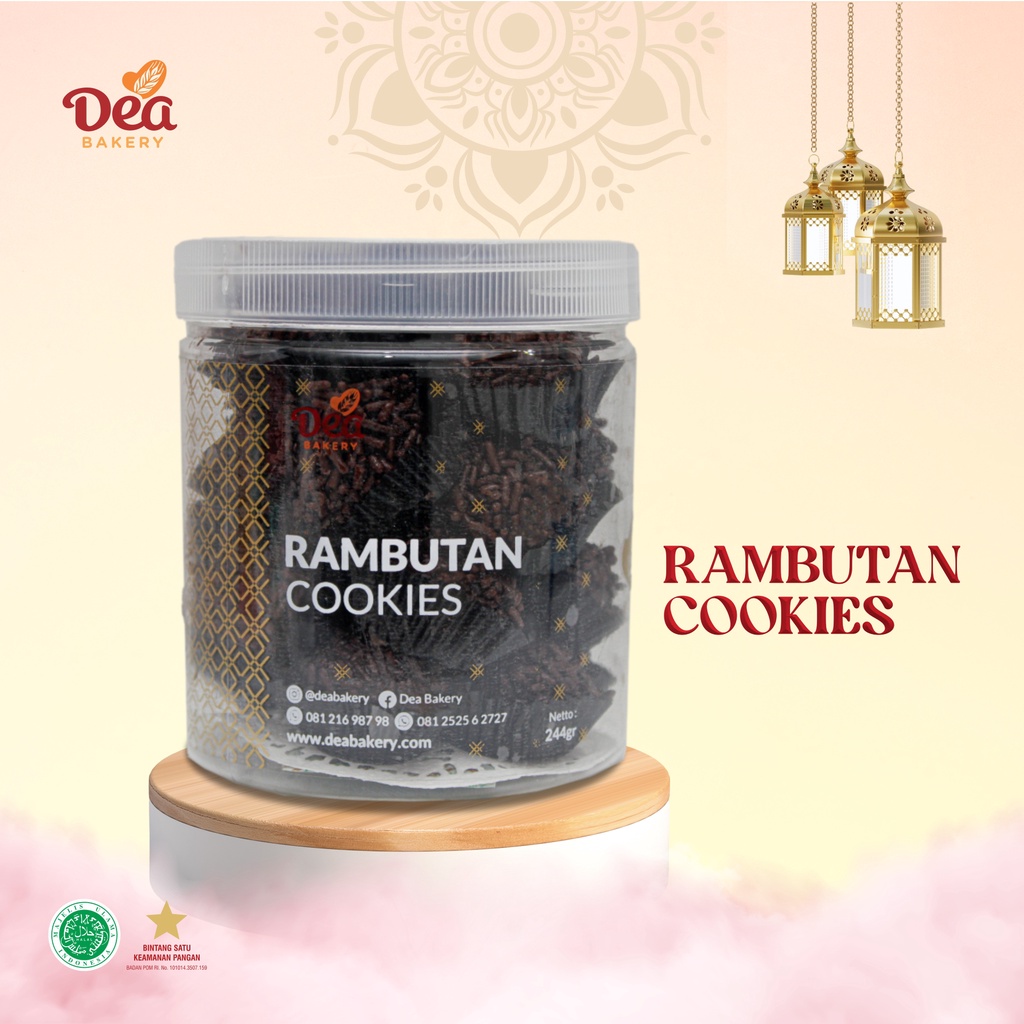 Rambutan Cookies Dea Bakery / Kue Kering Lebaran