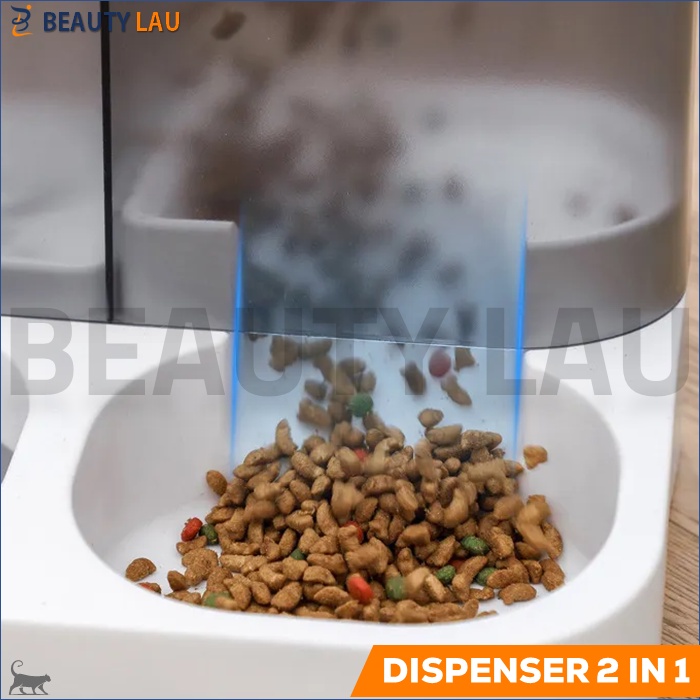 PET FOOD WATER DISPENSER TEMPAT MAKAN DAN MINUM KUCING ANJING PET CAT DOG FEEDER