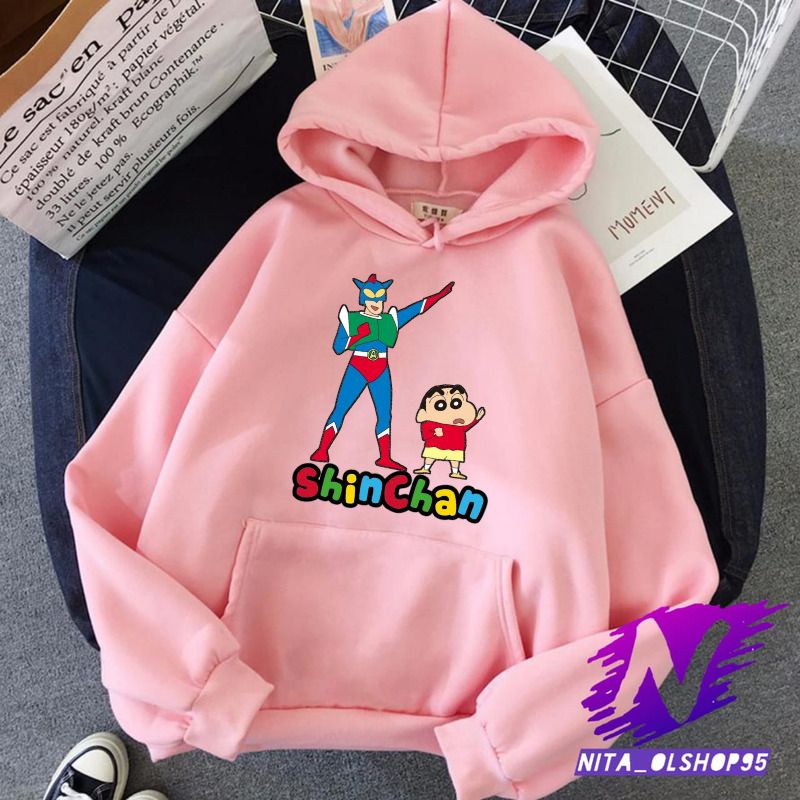 sweater hoodie anak shinchan