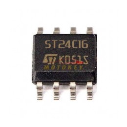 IIC MEMORY 24C16 SMD IC 24C16 MEMORI SMD EPROM IC TEMPEL MEMORY TV 24C16 24 C 16 SMD stok tersedia