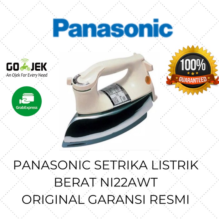 [Ready Now] Panasonic Setrika Berat Ni 22Awt / Gosokan Baju Murah Low Watt [Asetrika]