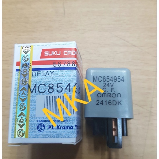 Relay head lamp/RELAY LAMPU KAKI 3 24VOLT MITSUBOSHI PS135 RAGASA MC 8