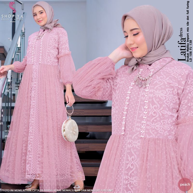 *NEW LATIFA DRESS  by shofiya ori