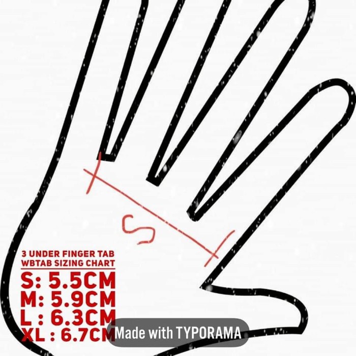 Fingertab Barebow WB Finger Tab Panahan Barebower Bima Archery