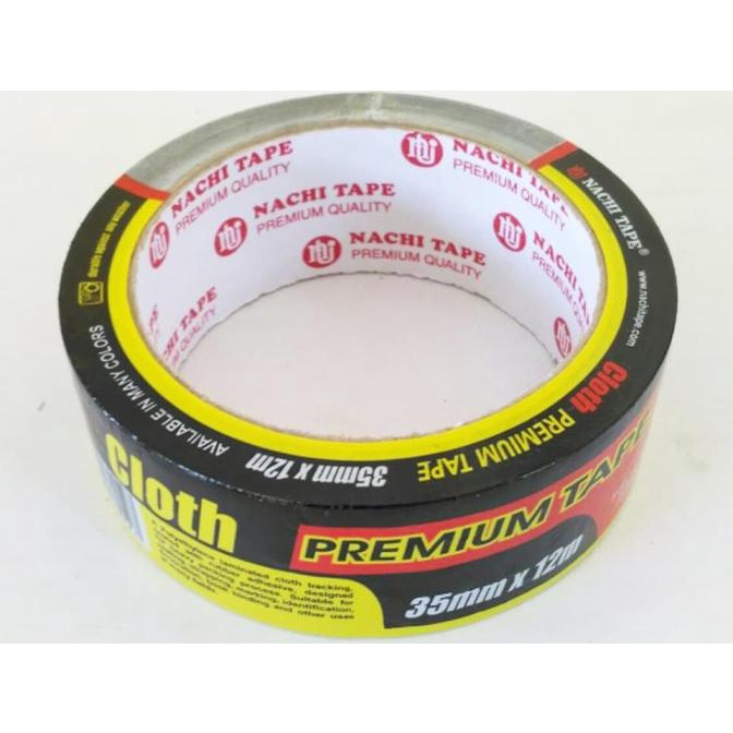 

:>:>:>:>] LAKBAN NACHI KAIN HITAM 1 1/2 INCH