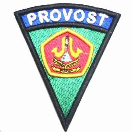 Patch emblem provost banser Timbul