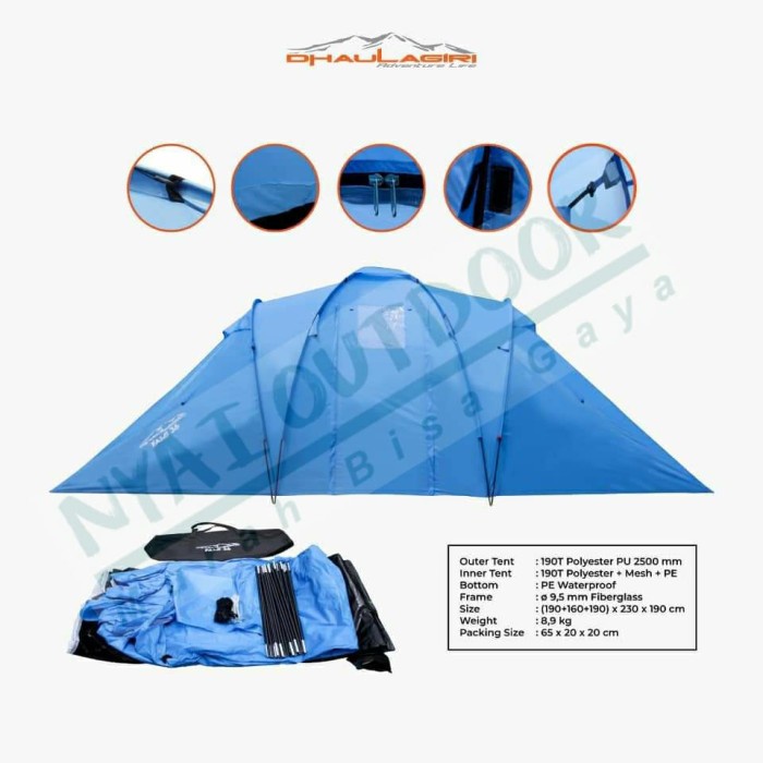 tenda dhaulagiri fami 36 tent 6p