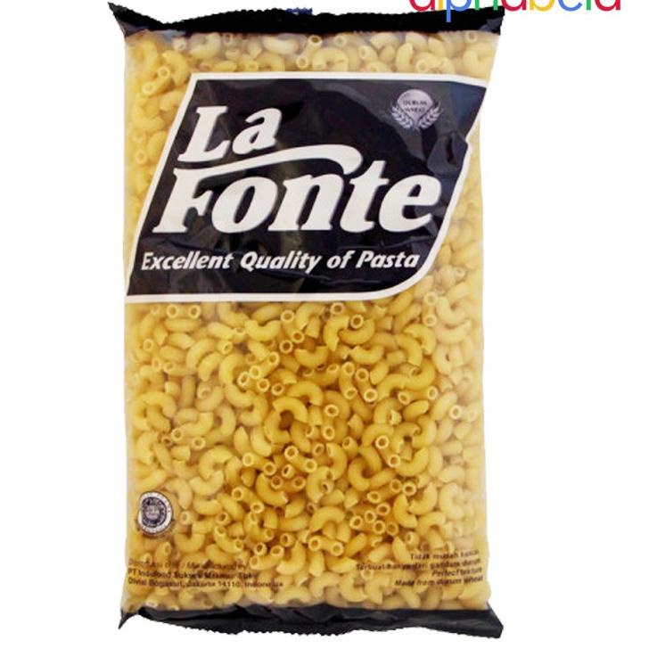 

⚡COD⚡ LA FONTE MACARONI PASTA CHIFERI RIGATI NO 206 - MAKARONI PASTA 500GR