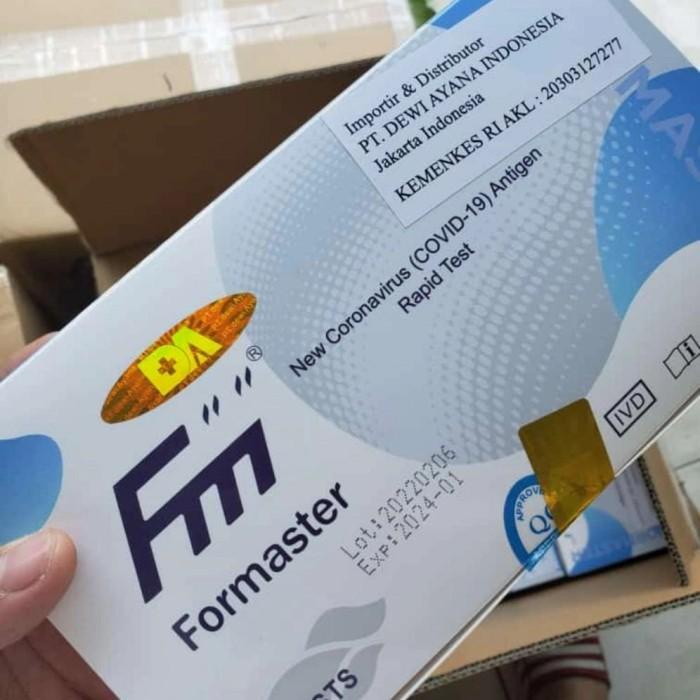 Terlaris Antigen Swab Formaster Deteksi Omicron Terbaru
