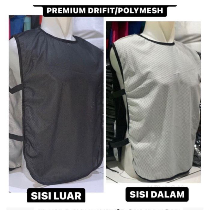 Terlaris Rompi Karet Latihan Polos Futsal Dewasa Rompi Latihan Bola Futsal