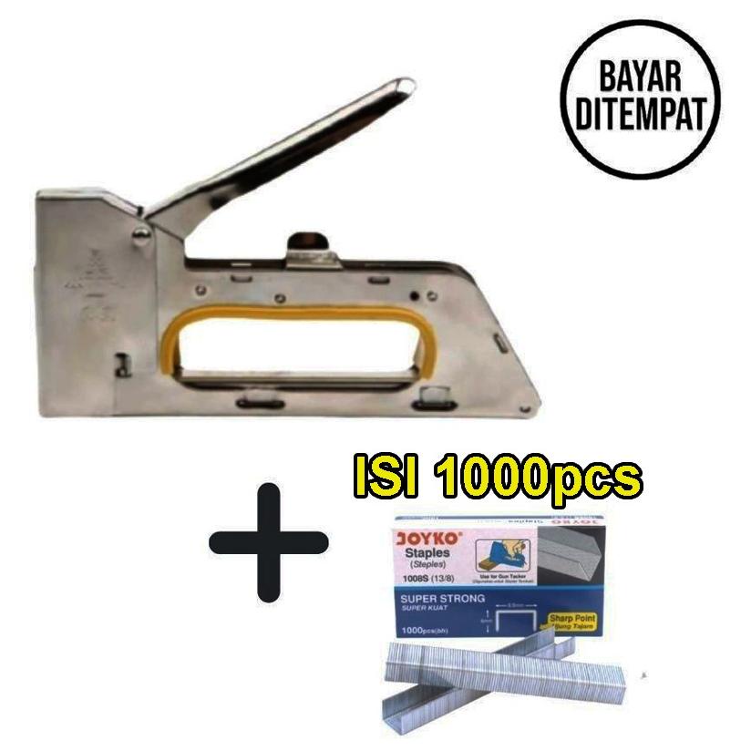

Terkini!! Paket Staples Tembak Gun Tacker + Isi atau Refil 13/8 Stapler Jok Staples | Stepler Tembak | Stepler Gun | Stapler Tembak | Stapler Gun y97zw