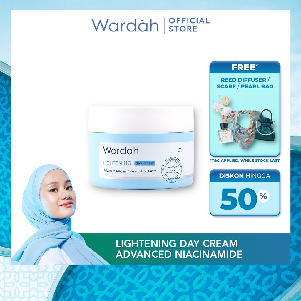 Sunscreen Wardah Untuk Kulit Berminyak - 5. Wardah Day Cream Lightening