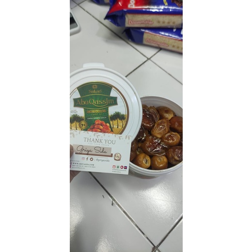 Kurma Sukari al qosim 850gr kartonan (12ember) Sukari ember Al qassim madinah original lusinan