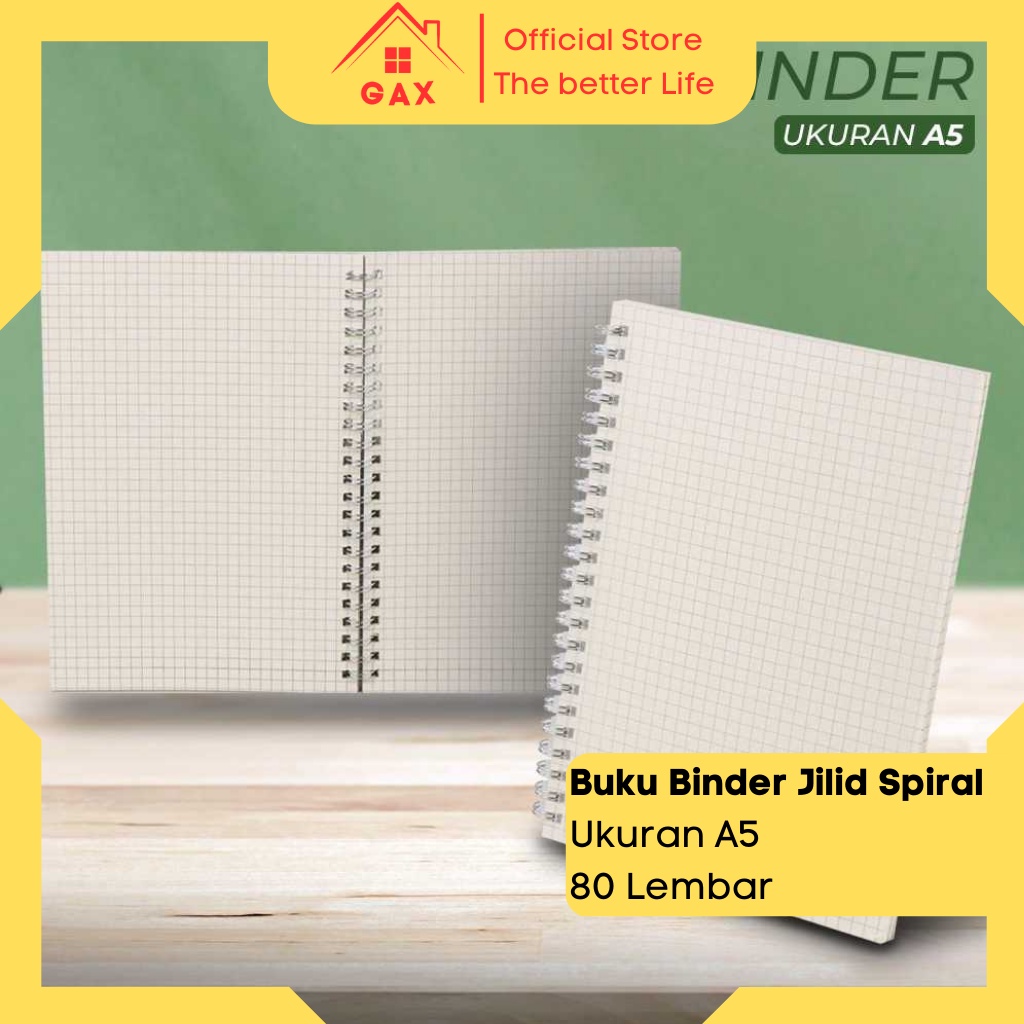 

Buku Binder Catatan Jurnal Harian Notebook Spiral Aesthetic Aestetik Simple Ukuran A5 80 Lembar Tebal Murah