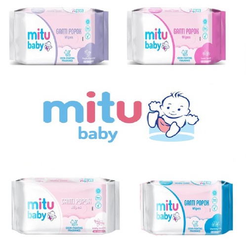 Mitu Baby Tisu Ganti Popok 2x50'S [BUY 1 GET 1]