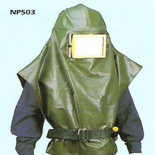 Helm Baju Pelindung Sandblasting / Blue Eagle Np503