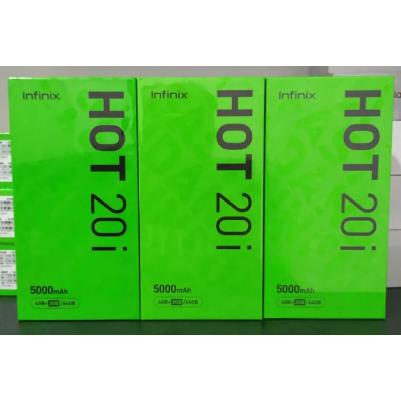 Infinix hot 20i ram 4/64 new NO CC/DB