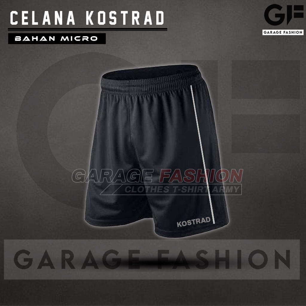 Celana Micro Latihan Kostrad / Celana olahraga Kostrad / Bahan Micro / COD