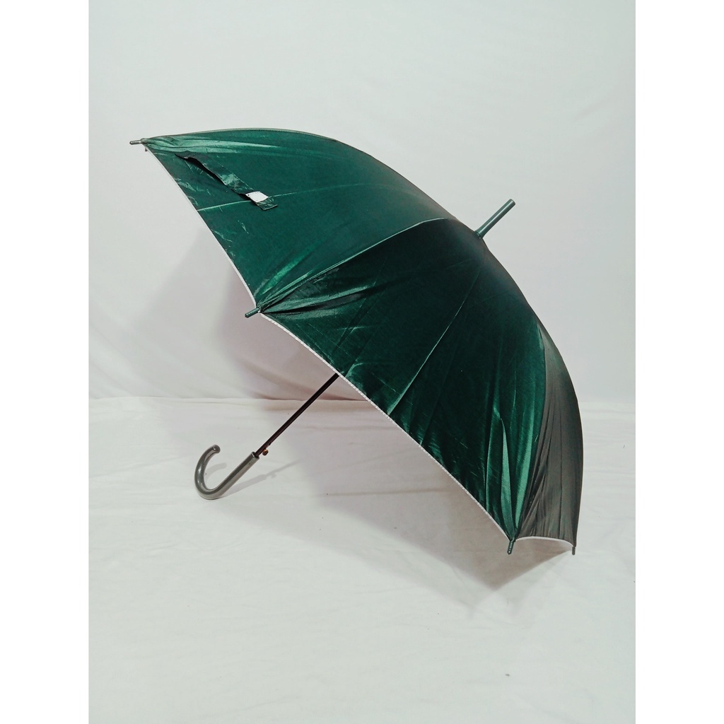 Payung Panjang Standar Otomatis Lapisan silver Promosi Colorful Dengan Sarung - 050