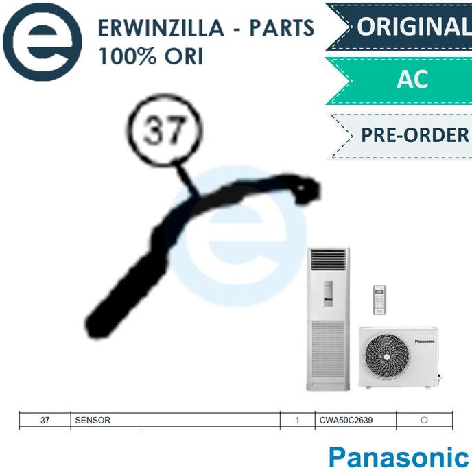langsung order saja] Termis / Thermistor / Sensor Suhu Indoor AC Standing Floor Panasonic