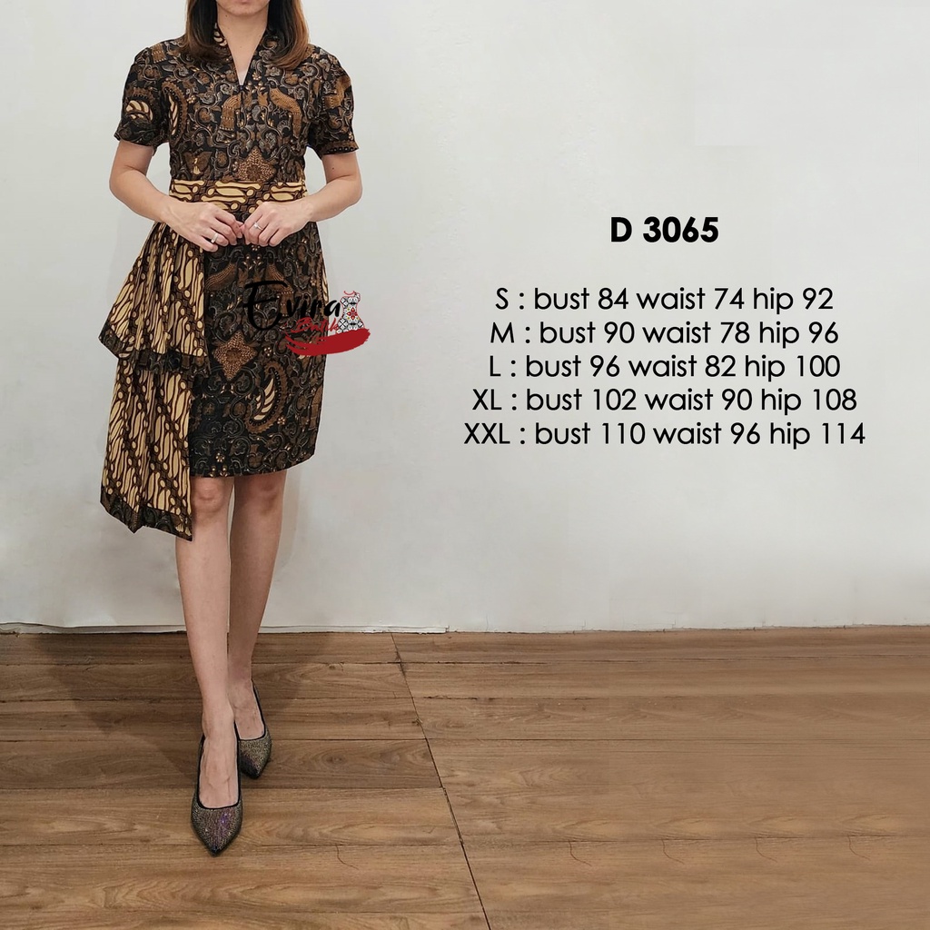Dress Batik Modern wanita / Dress Batik Indonesia / Fashion Batik / Outfit Batik / Batik Family Set 