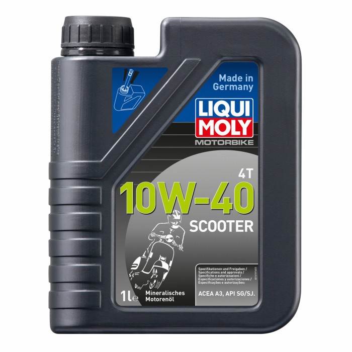 Liqui Moly Motorbike 4T 10W-40 Scooter Oli Motor Matic Made In Germany