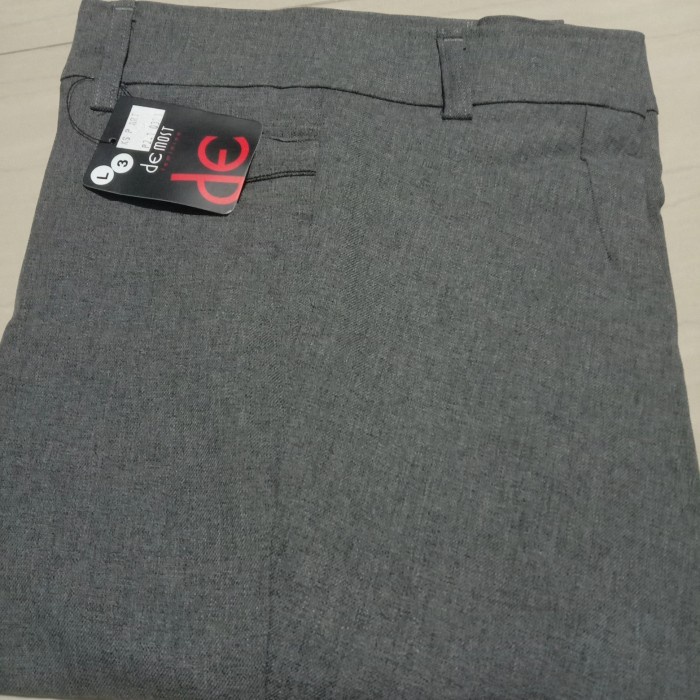 Celana Kerja Wanita Demost Hitam Abu