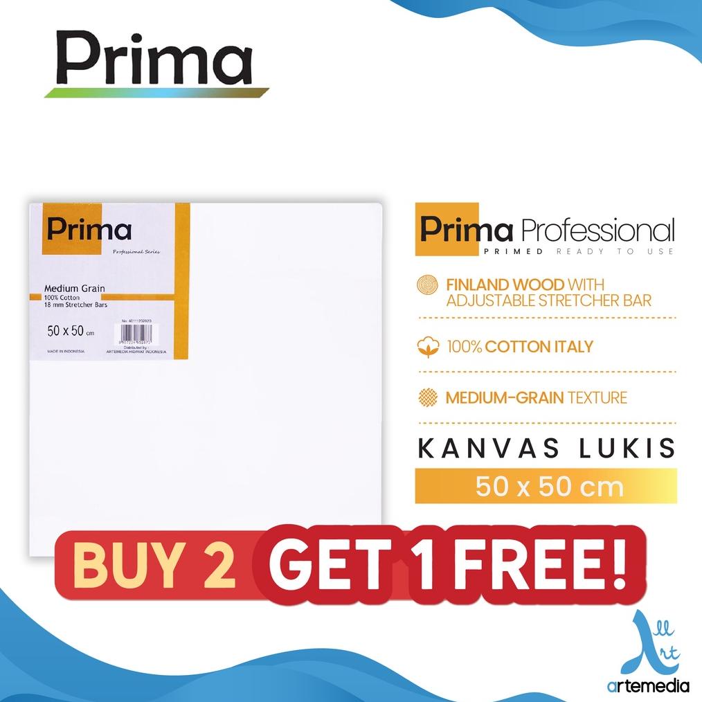 

Kanvas Lukis Prima Professional 50x50cm Cotton Canvas