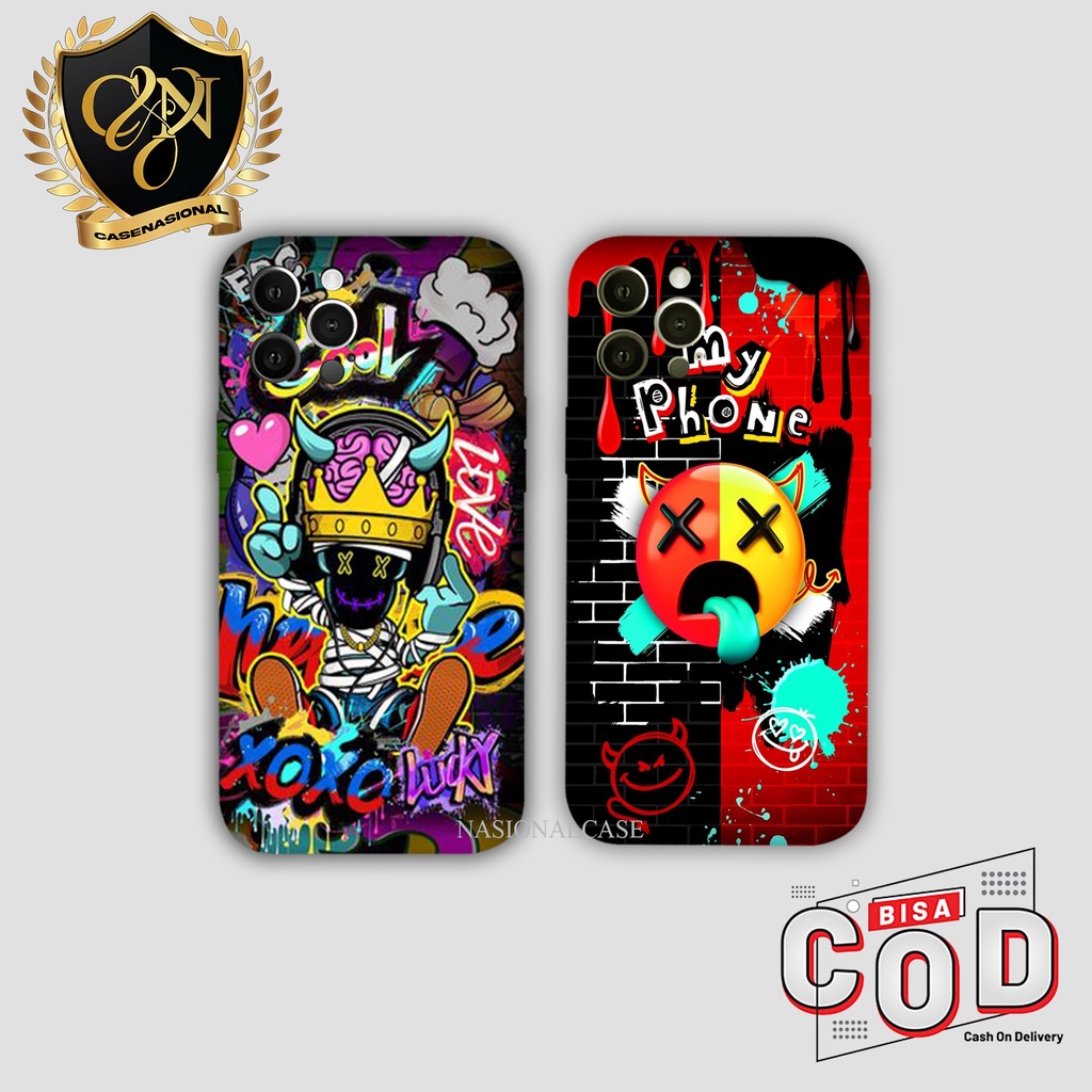 Nasional Case - CASE LIQIUD SILICON ABSTRAK INFINIX RAM 3 SMART 5 HOT 10 LITE SMART 6 PLUS HOT 10 PL