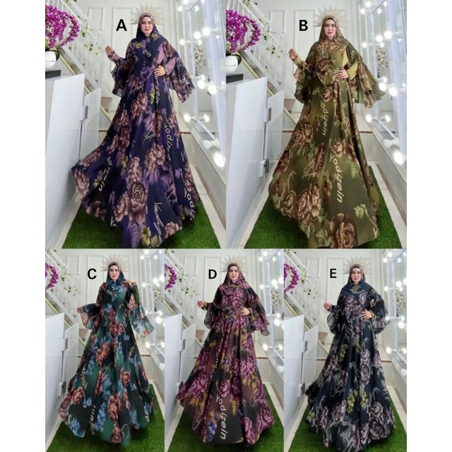 gamis set aufa syari premium yodizein