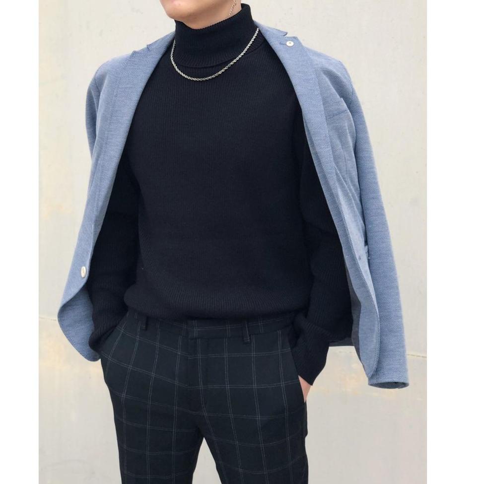 READY Zion Men Turtle neck pullover - Turtle neck pria