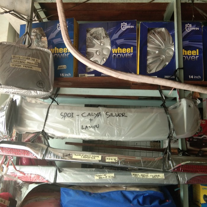 Spoiler Calya / Sigra Sporty murah